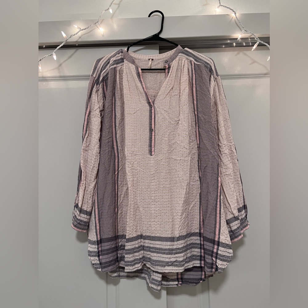 Free People flowy boho long sleeve